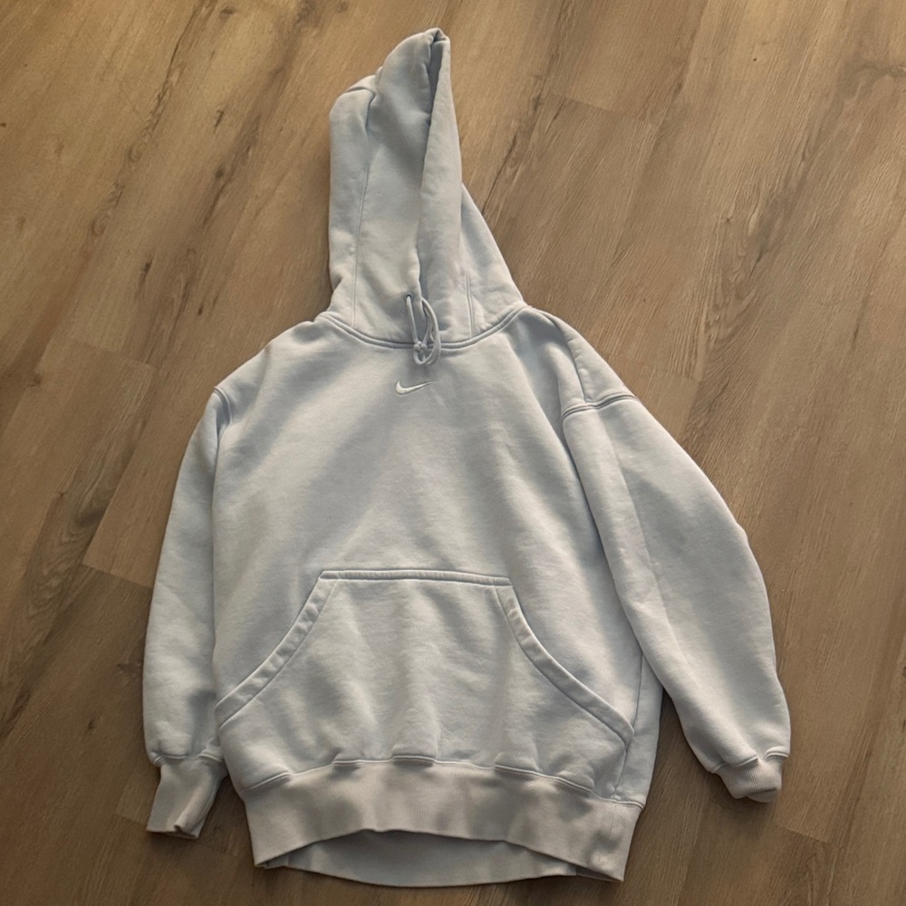 Nike Soft Baby Blue Pullover Hoodie